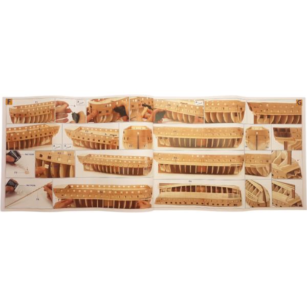 OCCRE Belle Poule 1:90 kit (obrázek 8)