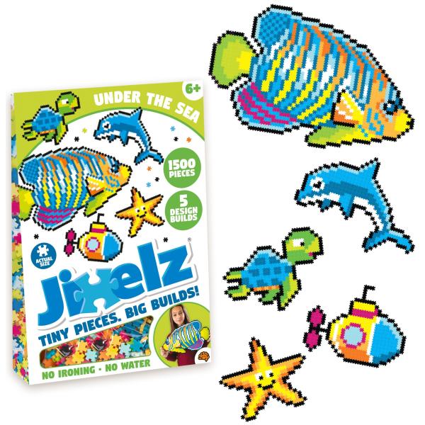 Fat Brain Pod hladinou moře Jixelz Pixel art 1500