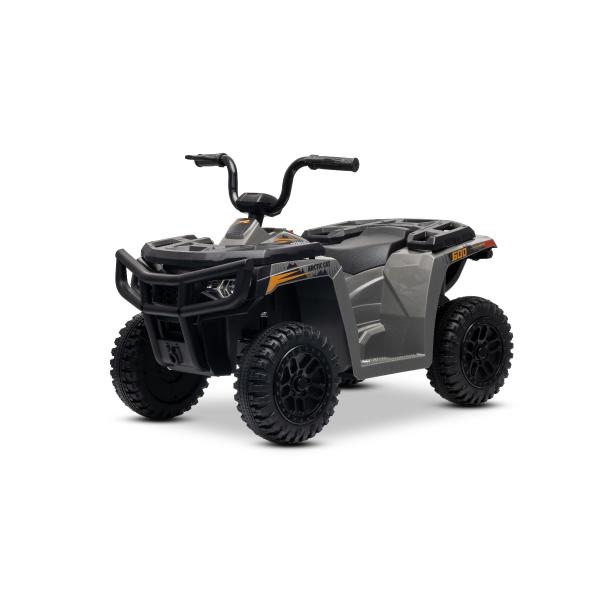 Licencovaná elektrická čtyřkolka Arctic Cat 12V se zadním pohonem, šedá, LED světla, Líti (obrázek 4)