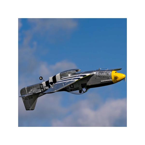 E-flite P-51D Mustang 1.0m AS3X+ SAFE Select BNF Basic