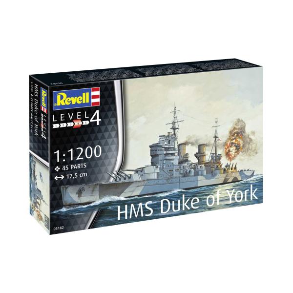 Plastic ModelKit loď 05182 - HMS Duke of York (1:1200)