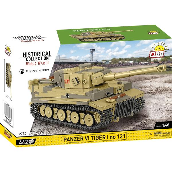 Cobi II WW Panzer VI Tiger I č. 131, 1:48, 445 k