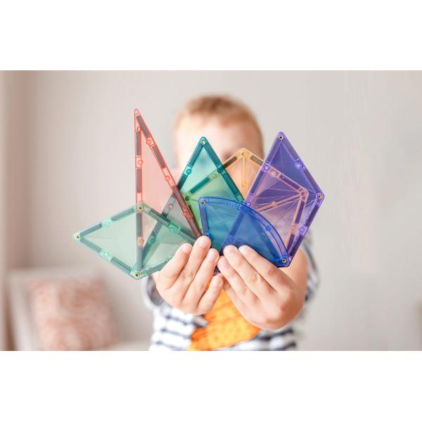 CONNETIX® Pastel Shape Expansion Pack magnetická stavebnice 48 ks (obrázek 3)