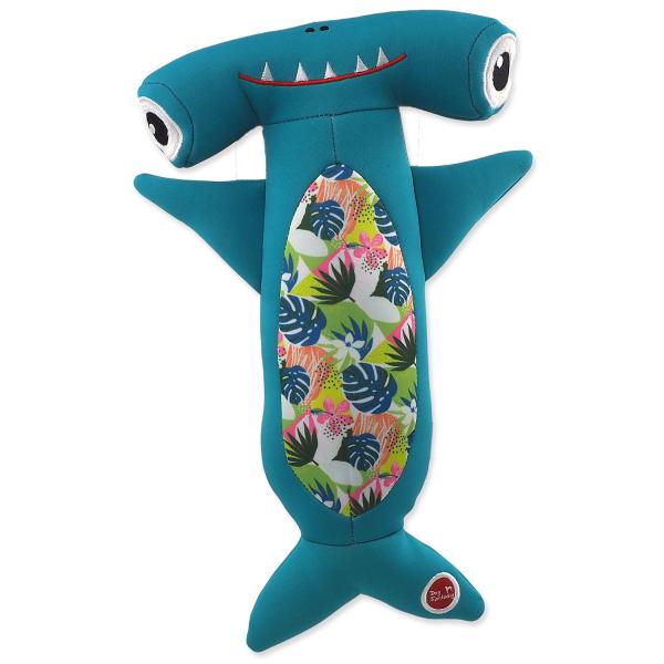 Gioco Dog Fantasy Water Float martello galleggiante con bottiglia di PET turchese 33cm