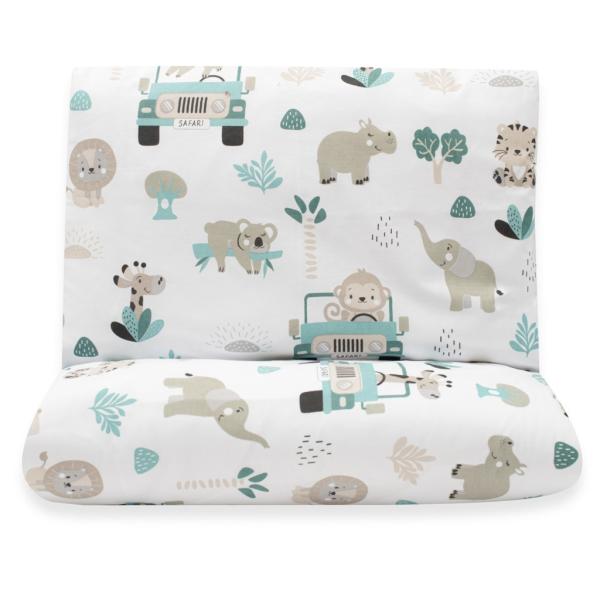 2-dílné povlečení na postel New Baby Safari II 90/120 cm mint