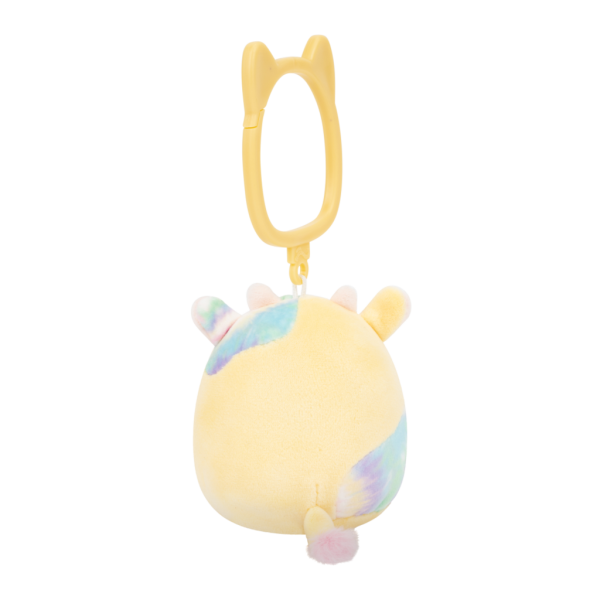SQUISHMALLOWS Klíčenka Žlutá kravička - Rina (obrázek 4)