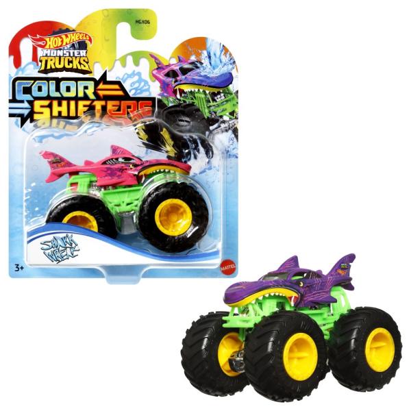 Hot Wheels Monster trucks Color Shifters asst (obrázek 7)