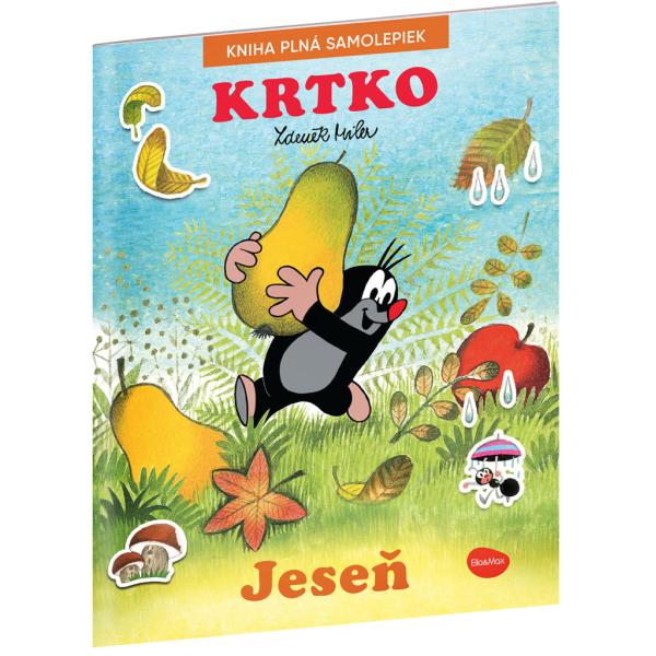 KRTKO a JESEŇ Kniha samolepiek