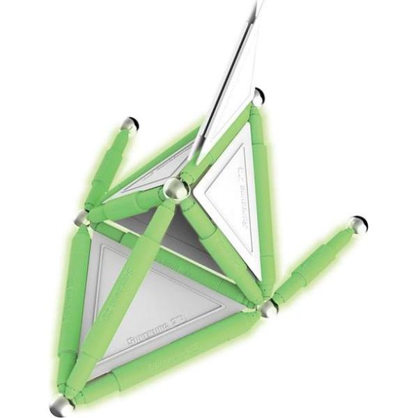 SUPERMAG magnetická stavebnice Tags glow 48ks