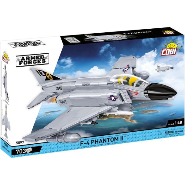 Cobi Armed Forces F-4 Phantom II, 1:48, 703 k