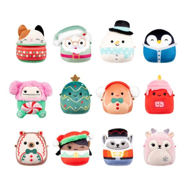 Squishmallows Micromallows 12denní plyšový adventní kalendář