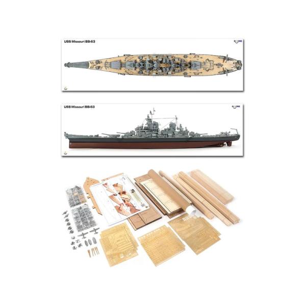OCCRE USS Missouri 1:200 kit (obrázek 8)