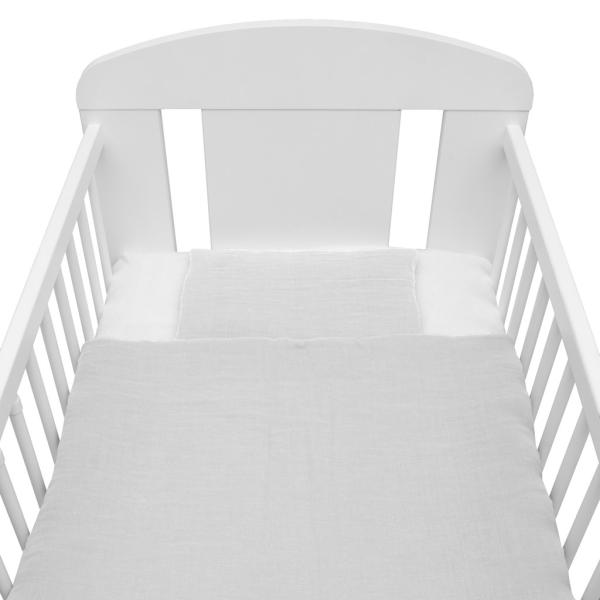 Mušelínová sada s výplní New Baby 80x70 cm ecru (obrázek 3)