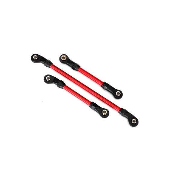 Traxxas sada ojničiek riadenia pre #8140R červená: TRX-4