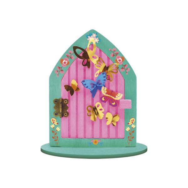 Janod Atelier Midi Kreativní sada Dveře pro vílu výroba dekorace Magické víly