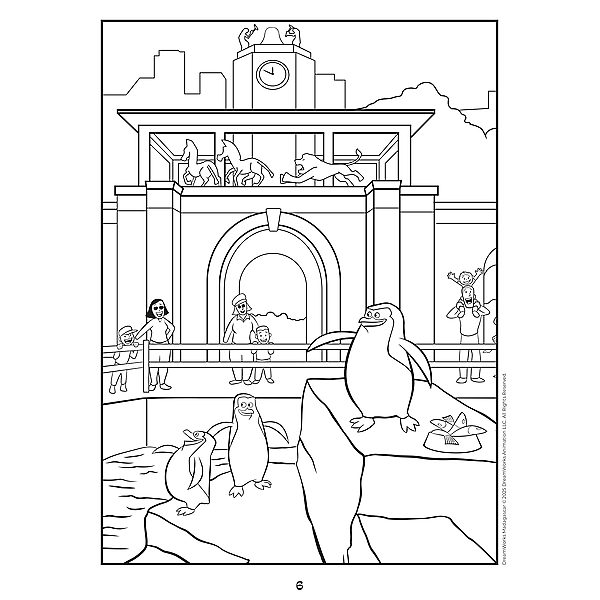 Trefl Omalovánky Madagaskar