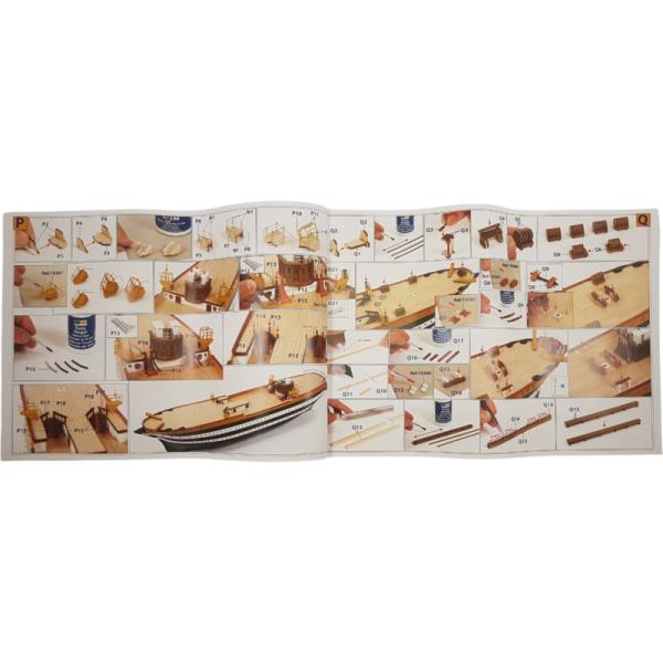 OCCRE Amerigo Vespucci 1:100 + plachty Kit (obrázek 10)