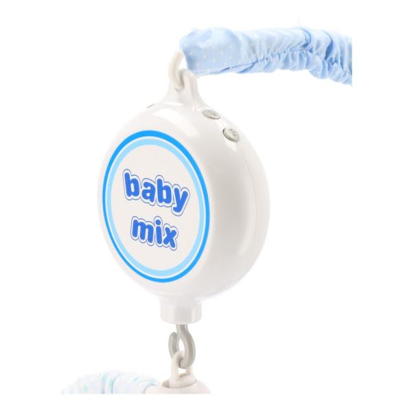 Elektronický kolotoč nad postýlku Baby Mix Losy a medvědi s melodiemi