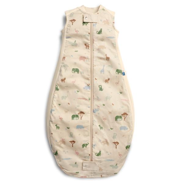 ERGOPOUCH Vak na spanie organická bavlna Sheeting Savannah 8-24 m, 8-14 kg, 1 tog