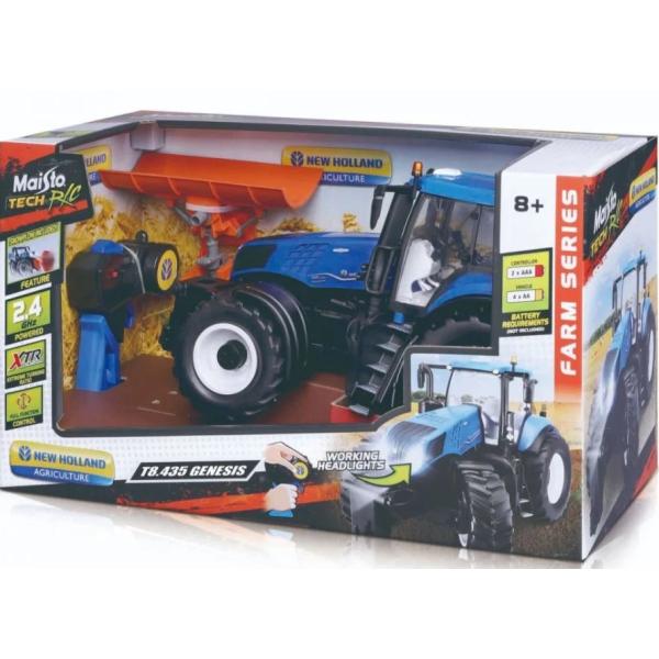 Maisto RC - New Holland Traktor s radlicí, 2,4 Ghz (obrázek 3)