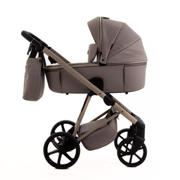 ADAMEX Kočárek kombinovaný Delta Natura Cappuccino