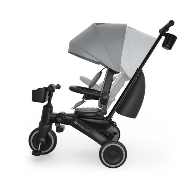 KINDERKRAFT Tříkolka Jazz 3 Grey, 9m+ (obrázek 8)