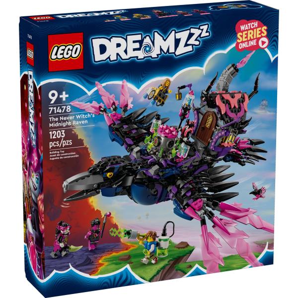 LEGO® DREAMZzz™ 71478 Nikdyčarodejnice a její Půlnoční havran (obrázek 3)
