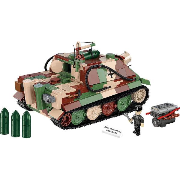 Cobi Sturmtiger 38 cm RW61 Sturnmorser Tiger, 1:28, 1115k, 1f (obrázek 4)