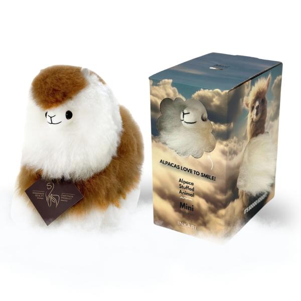 INKARI Plyšová hračka Alpaca Mini Macchiato 15cm