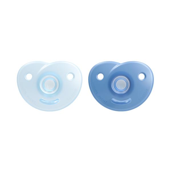 Philips AVENT Dudlík 0-6m Soothie chlapec 2 ks