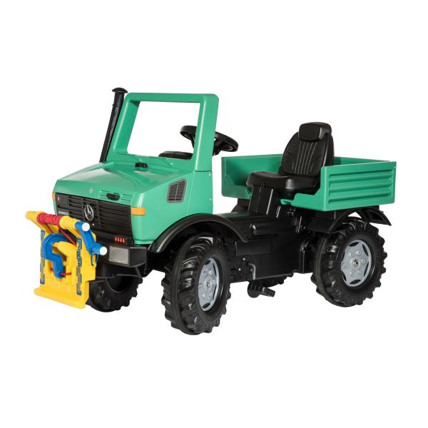 Rollytoys Naviják k šlapacího traktoru – žlutý