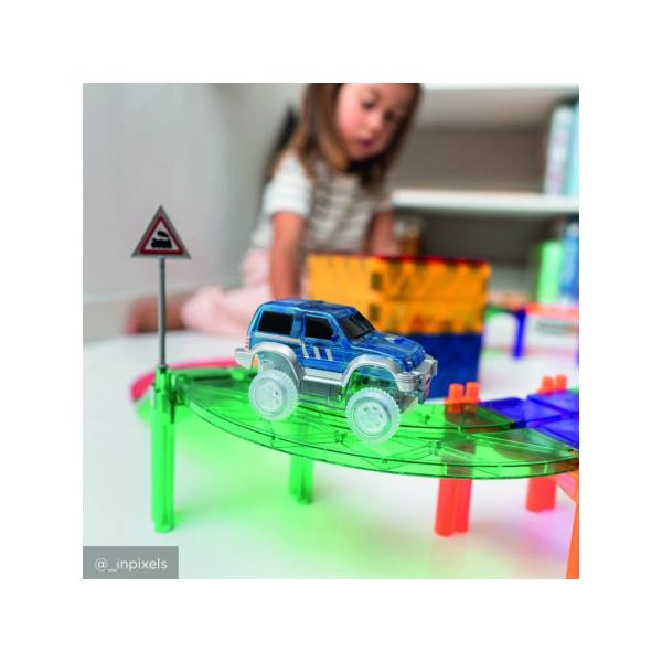 Cleverclixx Magnetická závodní dráha Intense – 65 ks (obrázek 7)