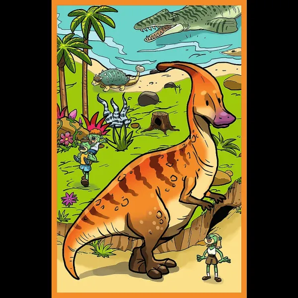 Trefl Puzzle 3x80 Treflíci ve světě dinosaurů (obrázek 4)