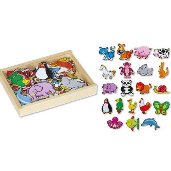 BABU - Magnetky zvířata 20 ks
