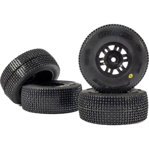 Pro-Line kolo 1:16, pneu King Pin, disk černý H12mm (4): Mojave Grom (obrázek 6)