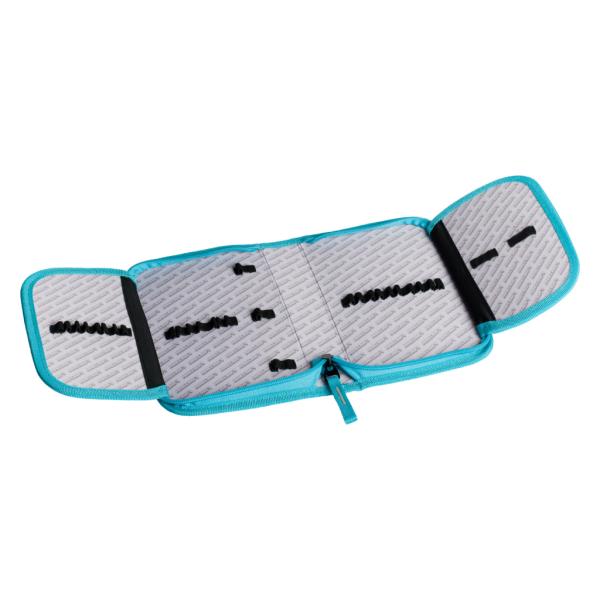BAAGL Školní penál jednopatrový Minecraft Blue Axe (obrázek 3)