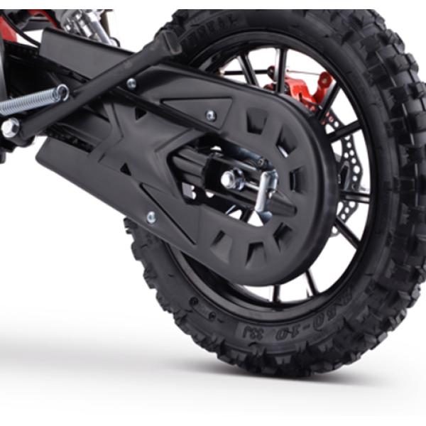 Benzínová motorka pro děti Beneo Motors CROSS SX červená - 50cm3 (obrázek 8)