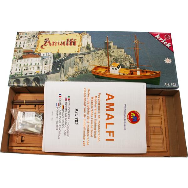 Mantua Model Rybářská loď Amalfi 1:35 kit (obrázek 4)