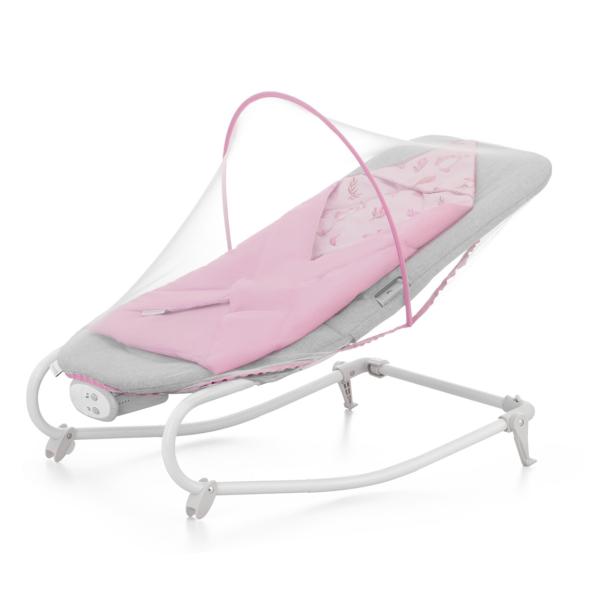 KINDERKRAFT Houpátko vibrující s melodií Felio 2 Peony Rose 0m+, do 9 kg