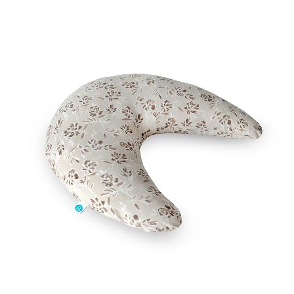 CEBA BABY Polštář na kojení HUGGY (150x60x37) Basic Jersey Flower Field