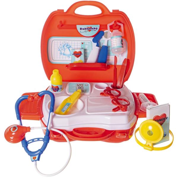 Sada doktor/lekár plast v plastovom kufríku