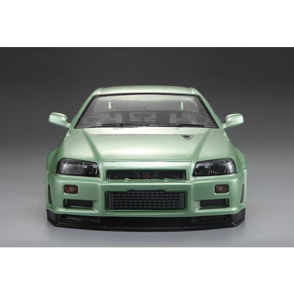 Killerbody carrocería 1:10 Nissan Skyline R34 verde