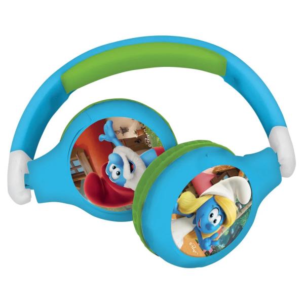 Skladacie bezdrôtové slúchadlá - Šmolkovia