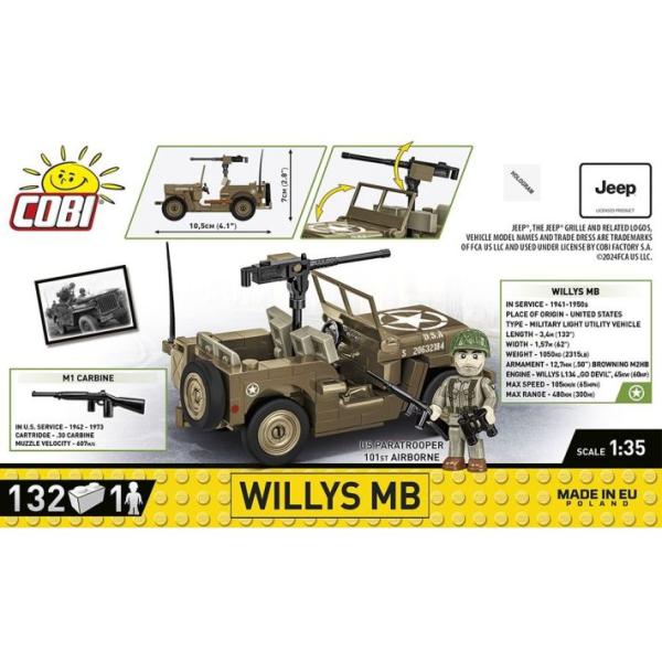 Cobi II WW Willys MB, 1:35, 132 k, 1 f (obrázek 8)
