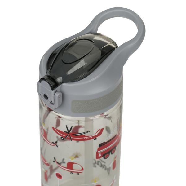 BAAGL Tritanová láhev na nápoje se slámkou Záchranáři, 500 ml (obrázek 3)