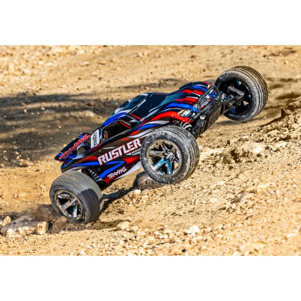 Traxxas Rustler 1:10 BL-2s RTR oranžový (obrázek 4)