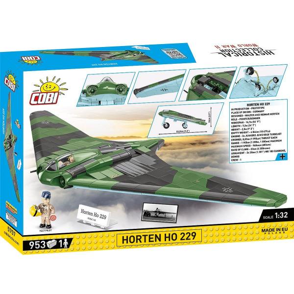 Cobi II WW Horten Ho 229, 1:32, 953 k, 1 f