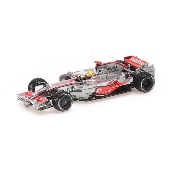 1:43 VODAFONE MCLAREN MERCEDES - MP4/23 - LEWIS HAMILTON - WORLD CHAMPION 2008 - BRAZIL GP