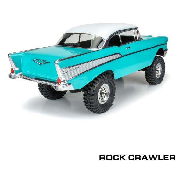 Pro-Line karosérie 1:8 Chevy Bel Air 1957 "Avenger Edition" čirá: Losi LMT (obrázek 8)