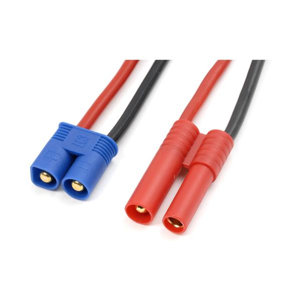 Konverzní kabel EC3 přístroj – 4.0mm zlacený 14AWG